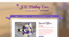 Desktop Screenshot of jmweddingcars.com